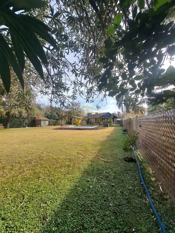 VENTA DE HERMOSA CASA QUINTA CON QUINCHO Y PILETA