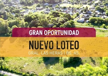 GRAN OPORTUNIDAD NUEVO LOTEO